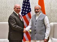 पीएम मोदी से मिले अमेरिका के NSA, आतंकवाद के मुद्दे पर हुई गंभीर चर्चा