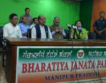 मणिपुर: बीजेपी में शामिल हुए कांग्रेस विधायक गिनसुहाऊ जोऊ