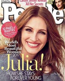 हॉलीवुड एक्ट्रेस जूलिया रॉबर्ट्स को पांचवी बार मिला दुनिया की सबसे खूबसूरत महिला होने का खिताब!