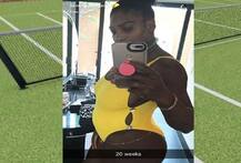 टेनिस स्टार सेरेना विलियम्स ने स्नैपचैट पर शेयर की अपनी प्रेग्नेंसी की तस्वीर!