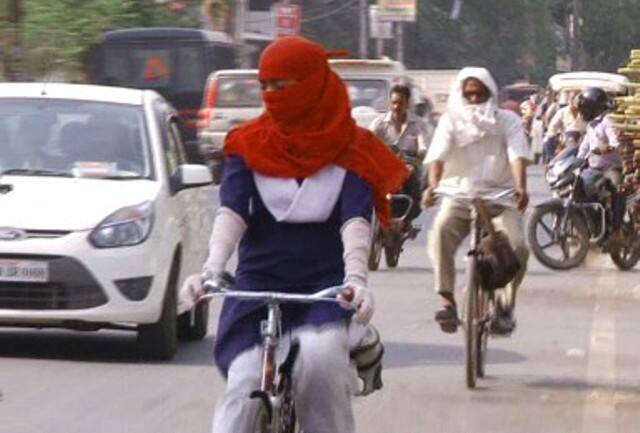 Heat Wave In Allahabad Uttar Pradesh इलाहाबाद: आसमान से बरस रही आग, 18 साल बाद पारा 46 डिग्री के पार