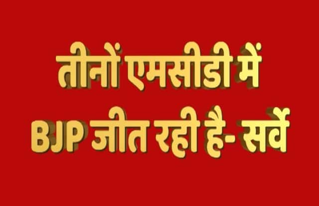 दिल्ली नगर निगम चुनाव में बीजेपी की भारी लहर दिख रही है. एबीपी न्यूज-सी वोटर सर्वे के मुताबिक बीजेपी के आसपास कोई दल ही नहीं है. आम आदमी पार्टी दूसरे और कांग्रेस तीसरे पर जाती दिख रही है. हालांकि बीजेपी की भारी बढ़त है, आप कहीं भी आसपास नहीं दिख रही है. तीनों नगर निगम में बीजेपी भारी बहुमत से जीत रही है.
