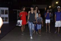 बहन अमृता और बच्चों संग नज़र आईं मलाइका आरोड़ा ख़ान