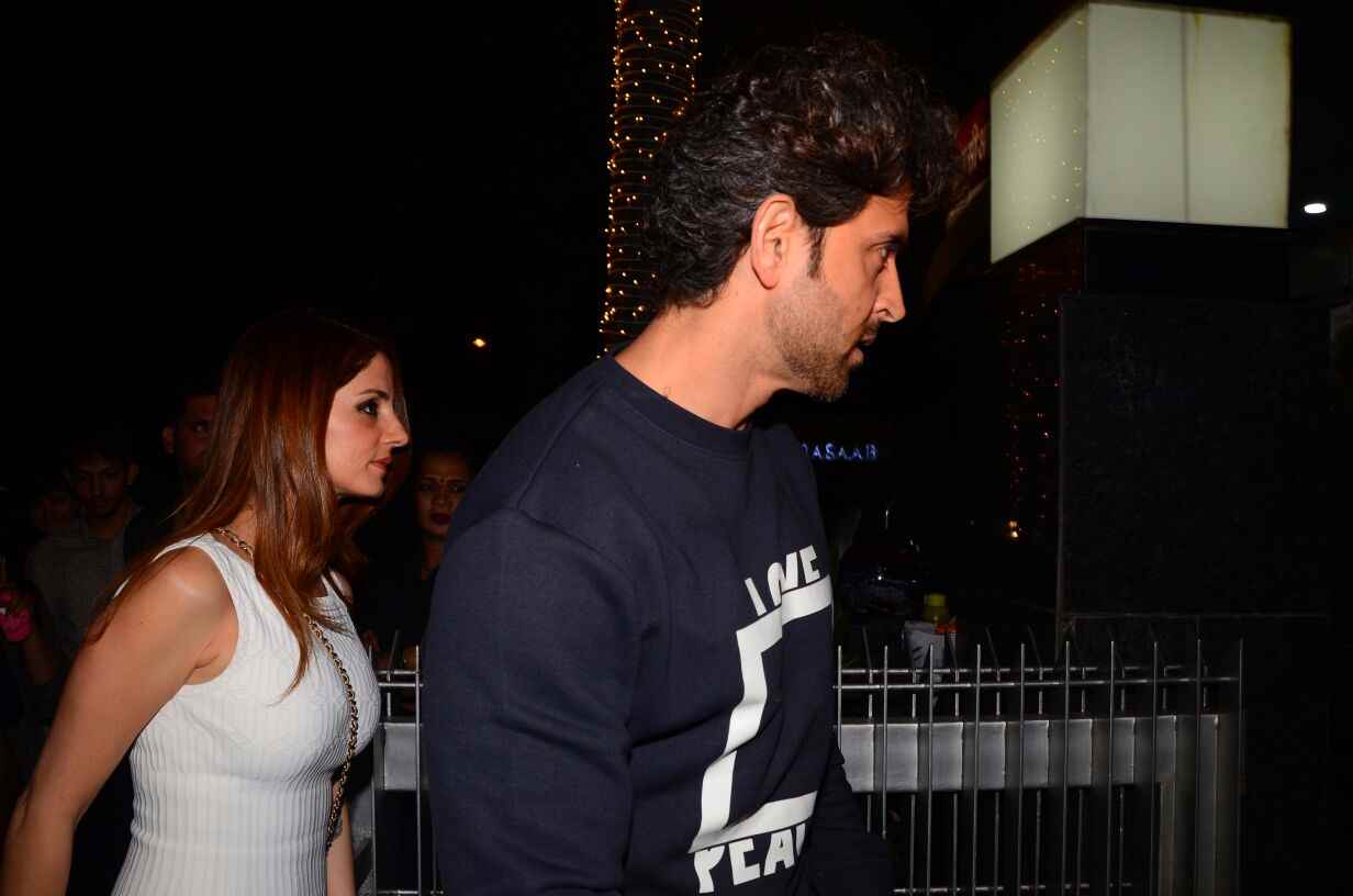 एक बार फिर साथ दिखे ऋतिक रोशन और सुज़ैन ख़ान