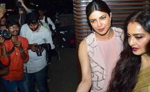 प्रियंका चोपड़ा की पार्टी में पहुंचीं रेखा और सुष्मिता सेन