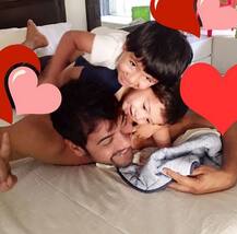 टीवी एक्टर शब्बीर आलूवालिया ने अपने बच्चों की क्यूट तस्वीरों को इंस्टाग्राम पर शेयर किया!