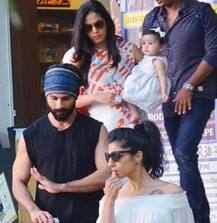 पत्नी मीरा और बेटी मिशा के साथ लंच डेट पर गए शाहिद कपूर, सोशल मीडिया पर तस्वीरें वायरल