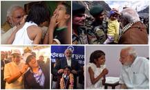 कभी कान पकड़कर तो कभी गोद में लेकर बच्चों को दुलारते समय कैमरे में कैद हुए पीएम मोदी