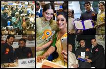 National Awards: सोनम की तस्वीरें क्लिक करते दिखे पापा अनिल कपूर, ट्विंकल-आरव के साथ पहुंचे अक्षय
