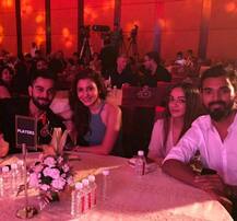 RCB के 10 साल पूरे होने पर पार्टी में अनुष्‍का के साथ पहुंचे विराट 