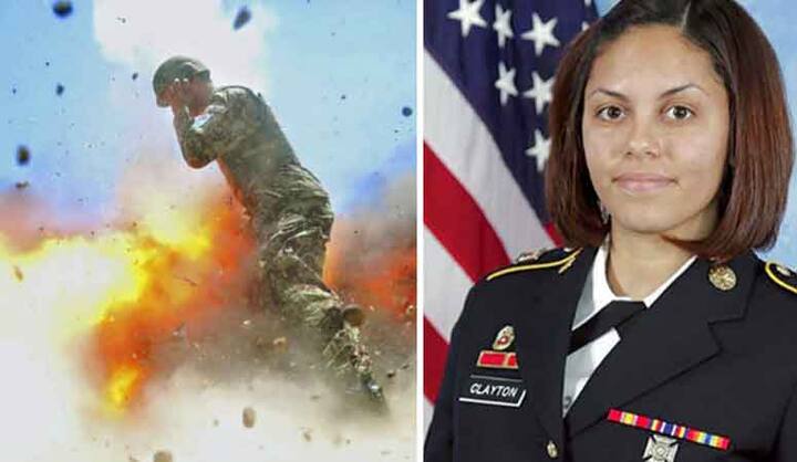 तस्वीरों में बायीं ओर आप जिस महिला को देख रहे हैं उनका नाम Hilda Clayton है. Hilda अमेरिकी आर्मी के युद्ध की तस्वीरें निकालती थीं. वैसे तो इस तस्वीर की तारीख के बारे में कोई जानकारी नहीं है लेकिन इसे हाल ही में रिलीज़ किया गया है. वहीं बायीं ओर जो तस्वीर है उसमें आम एक अफगानी सिपाही को आग की लपटों में घिरा देख सकते हैं. 