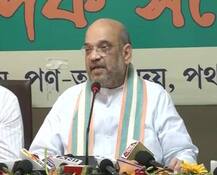 त्रिपुरा में बोले अमित शाह, देश में कांग्रेस और दुनिया में कम्युनिस्ट पार्टी खत्म हो रही है