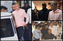 मुंबई पहुंचे जस्टिन बीबर, जश्न में डूबे फैन्स, देखें एयरपोर्ट की तस्वीरें और VIDEO