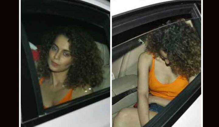 ब्यूटी क्वीन कंगना की ये तस्वीरें मेरी प्यारी बिंदू के प्रीमियर से आई हैं.