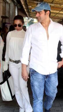 18 साल का रिश्ता ख़त्म करने के बाद भी एक ही गाड़ी में लौटे मलाइका-अरबाज़