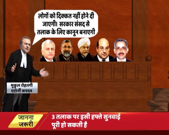 Will Frame A Law If Triple Talaq Is Struck Down Central Government Tells Supreme Court सरकार तलाक पर कानून बनाने को तैयार