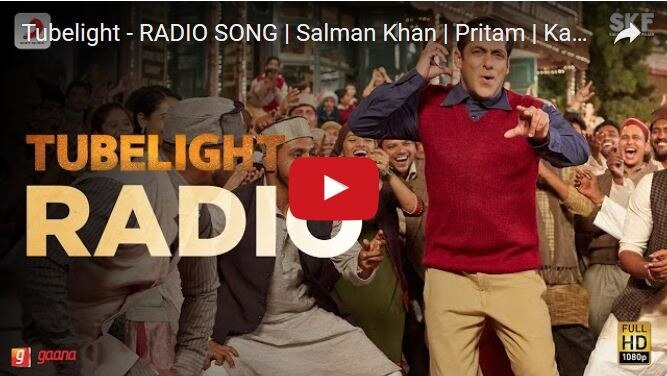 Watch The First Song From Salman Khan Starrer Tubelight Is Viral On Internet Watch : रिलीज होते ही इंटरनेट पर छा गया 'ट्यूबलाइट' का पहला गाना, क्या आपने देखा?