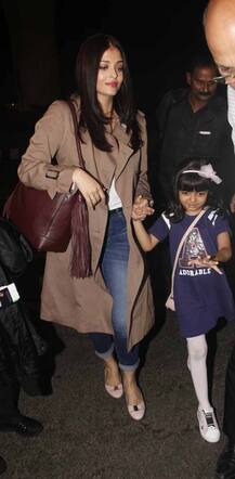 Cannes Film Festival में शिरकत करने के लिए बेटी आराध्या के साथ रवाना हुईं ऐश्वर्या राय, देखें PICS