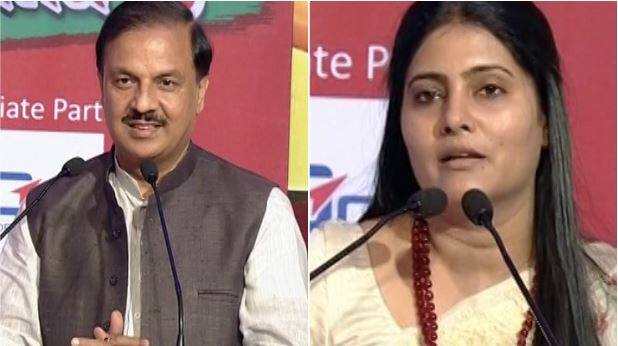 शिखर सम्मेलन : महेश शर्मा ने कहा, 'गौरक्षा के नाम पर उत्पात करने वालों को मिले सजा' Mahesh Sharma And Anupriya Patel In Shikhar Sammelan शिखर सम्मेलन : महेश शर्मा ने कहा, 'गौरक्षा के नाम पर उत्पात करने वालों को मिले सजा'