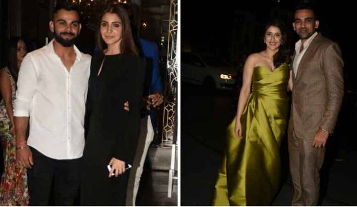 टीम इंडिया के स्टार तेज गेंदबाज जहीर खान और बॉलीवुड एक्ट्रेस सगारिका घाटगे ने अपनी सगाई के लिए एक बड़ी पार्टी का आयोजन किया, जिसमें उनके कई करीबियों ने शिरकत की. सगाई समारोह में जहीर और सगारिका काफी खूबसूरत लग रहे थे. ये सगाई समारोह मुंबई में आयोजित किया गया. सगाई में जहीर खान हल्के ब्राउन रंग की सूट में नजर आए. वहीं सगारिका खूबसूरत गाउन में दिखाई दीं. सगाई में बॉलीवुड और क्रिकेट की दुनिया के कई बड़े सितारे नजर आए. मेहमानों में स्टार क्रिकेटर विराट कोहली अपनी प्रेमिका अनुष्का के साथ पहुंचे.