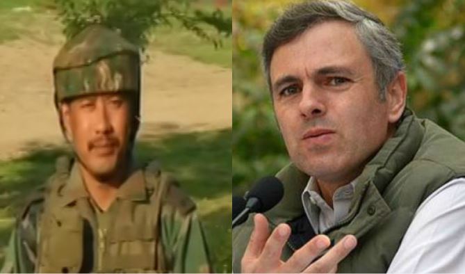 उमर अब्दुल्ला ने पत्थरबाज को जीप से बांधने वाले मेजर गोगोई के सम्मान पर उठाए सवाल