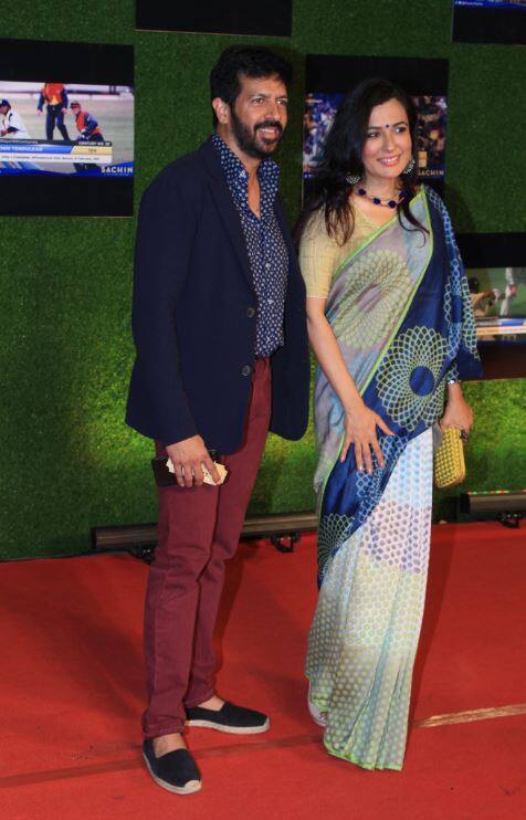 प्रीमियर में फिल्म डायरेक्टर कबीर खान भी नजर आएं. 