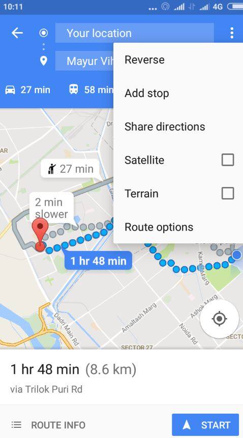 एड मल्टिपल स्टॉप्स: गूगल मैप के इस फीचर के जरिए यूजर्स एक साथ कई स्टॉप्स को एड कर सकते हैं. इस फीचर का इस्तेमाल करने के लिए आपको पहले उस जगह को गूगल मैप में इनपुट देना होगा जहां आप जाना चाहते हैं. इसके बाद आप मैप के राइट में टॉप बार पर क्लिक करके एड मोर स्टॉप्स पर क्लिक करें. इस फीचर के साथ आप जितने चाहे उतने स्टॉप्स एड कर सकते हैं.