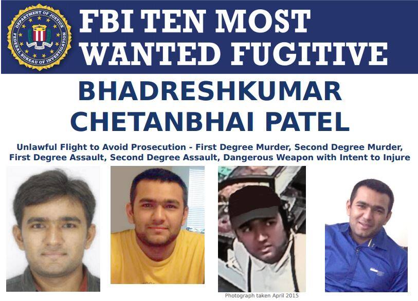 FBI के टॉप 10 वांटेड में एक भारतीय, हिंदी में जारी हुआ पोस्टर, इनाम 1 लाख  डॉलर