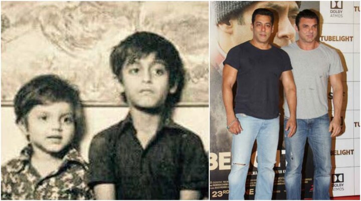 Salman Khan Shares An Adorable Throwback Picture With Brother Sohail Khan सलमान ने शेयर की है भाई सोहेल खान के साथ Throwback तस्वीर और दिखाया है 'भाईहुड'