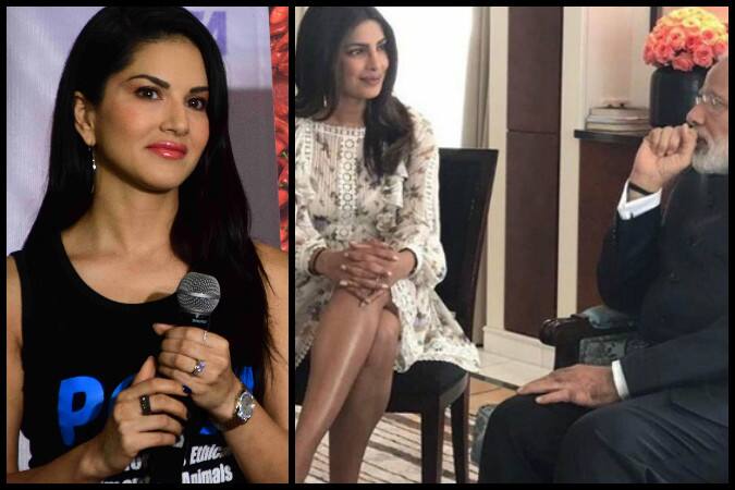Sunny Leone Lets Judge Priyanka Chopra For Her Actions Not Clothes ड्रेस विवाद पर बोलीं सन्नी लियोनी- प्रियंका को उनके कपड़ों से नहीं, काम से आंकें