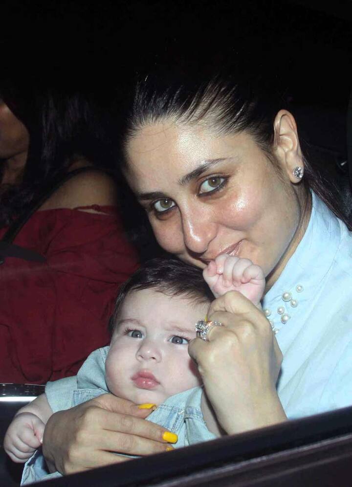 बेबी तैमूर के साथ करीना (Solaris Images)