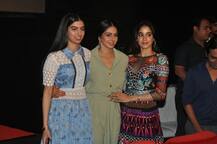 श्रीदेवी की फिल्म \'मॉम\' का ट्रेलर लॉन्च, इवेंट में दिखीं बेटी जाह्नवी और खुशी कपूर