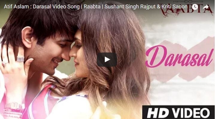 Watch Raabtas Song Darasal Released WATCH: फिल्म 'राब्ता' को रोमांटिक सॉन्ग 'दरअसल' रिलीज