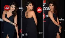GQ Best Dressed 2017: स्लिट गाउन में पहुंचीं रेहा चक्रवर्ती