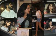 मां करीना कपूर के घर पार्टी करने हर्षवर्धन कपूर और रिया के साथ पहुंची सारा अली खान, देखें PICS 