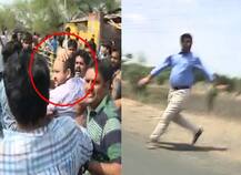 LIVE: MP के मंदसौर में उग्र हुआ आंदोलन, DM के बाद अब ABP न्यूज़ के पत्रकार पर भी हमला