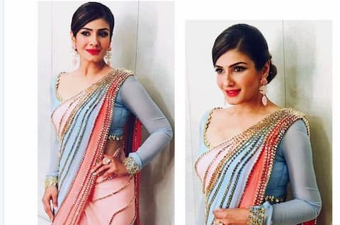 ‘साड़ी’ पर ट्वीट कर फंसी रवीना टंडन! ‘साड़ी’ पर ट्वीट कर फंसी रवीना टंडन!