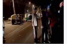 गुरुग्राम : बीच सड़क दिलेर लड़की ने उतारा मनचले के \'आशिकी का भूत\', चप्पल से पीटने की वीडियो वायरल