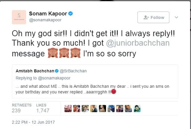 जानें- सोनम कपूर ने ऐसा क्या किया जो उनसे नाराज हो गए अमिताभ बच्चन!