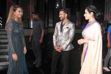 \'मॉम\' के प्रमोशन के लिए \'नच बलिए 8\' के सेट पर पहुंची श्रीदेवी, देखें तस्वीरें...