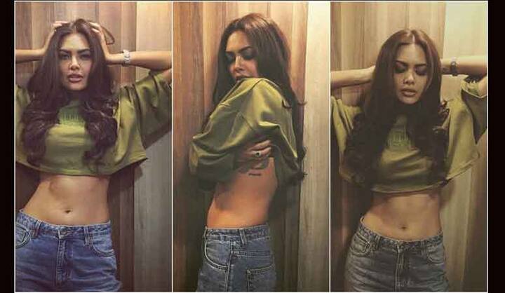 तस्वीरों में आप बॉलीवुड अदाकारा ईशा गुप्ता को देख सकते हैं.