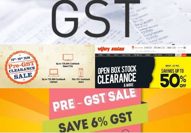 Know About The Actual Reason Of Bumper Discount On Goods Before Gst क्यों मिल रही है जीएसटी से पहले सामान पर भारी छूटः जानें पूरी वजह