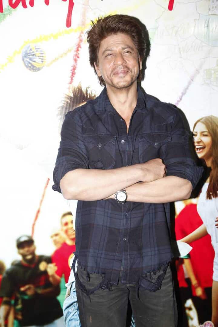 इस फिल्म में अनुष्का शर्मा भी हैं लेकिन इस सेलिब्रेशन में वो नज़र नहीं आईं.