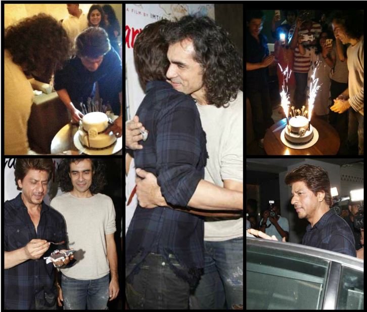 PICS: इम्तियाज अली का बर्थडे शाहरूख खान ने बना दिया खास, सेलिब्रेशन के दौरान दिखा Bromance