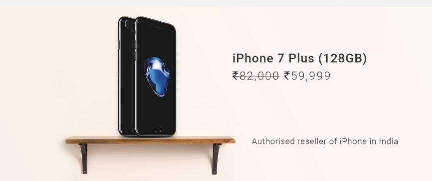 फ्लिपकार्ट सेल : iPhone 7 प्लस स्मार्टफोन पर मिल रहा है 22,000 रुपए का बड़ा डिस्काउंट