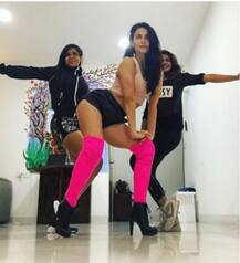 सलमान की फेवरेट एली ने पोस्ट की डांस रिहर्सल की HOT वीडियो क्लिप!