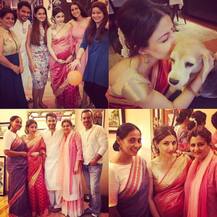 BABY SHOWER में सोहा ने फ्लॉन्ट किया बेबी बंप, साड़ी पहनने की वजह से हुईं ट्रॉल