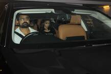 करण जौहर के घर के बाहर नज़र आए रणबीर और आलिया 