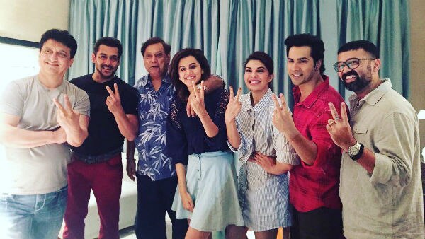 Superstar Salman Khan Finally Joins Judwaa 2 Cast To Shoot For His Cameo 'जुड़वा 2' में कैमियो करते नजर आएंगे सुपरस्टार सलमान खान