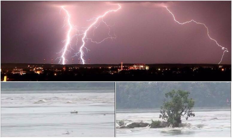बिहार में बिजली गिरने से 31 की मौत, 12 ज़िलों में मातम, असम में बाढ़ का कहर Weather Report Lightning Kills 19 In Up And Bihar Death Toll In Assam Floods Rises To 26 बिहार में बिजली गिरने से 31 की मौत, 12 ज़िलों में मातम, असम में बाढ़ का कहर